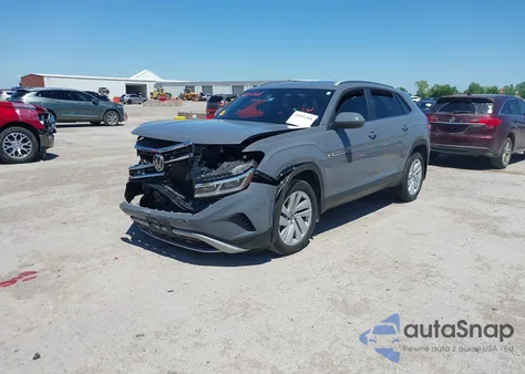 2020 Volkswagen Atlas Cross Sport 3.6L V6 Se W/Technology/3.6L V6 Se W/Technology R-Line z USA, uszkodzony, nr VIN 1V25E2CAXLC227186
